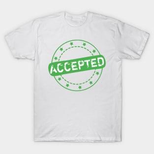 Accepted Stamp Icon T-Shirt